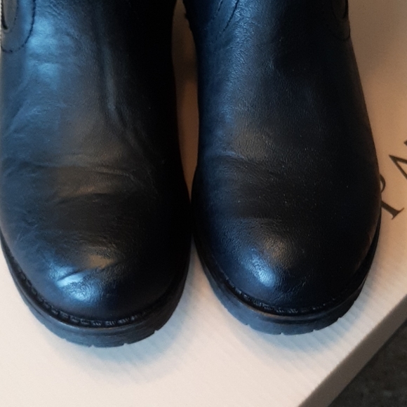 Womens black knee high boots size 7 - Picture 4 of 8